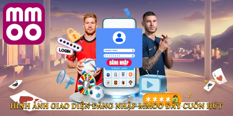 Hình ảnh giao diện đăng nhập MMOO đầy cuốn hút